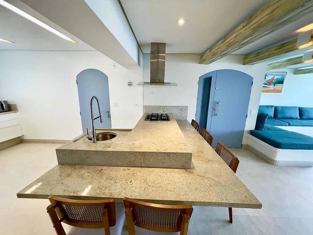 Apartamento Guaruja Morro Do Maluf De Frente Ao Mar! Kültér fotó