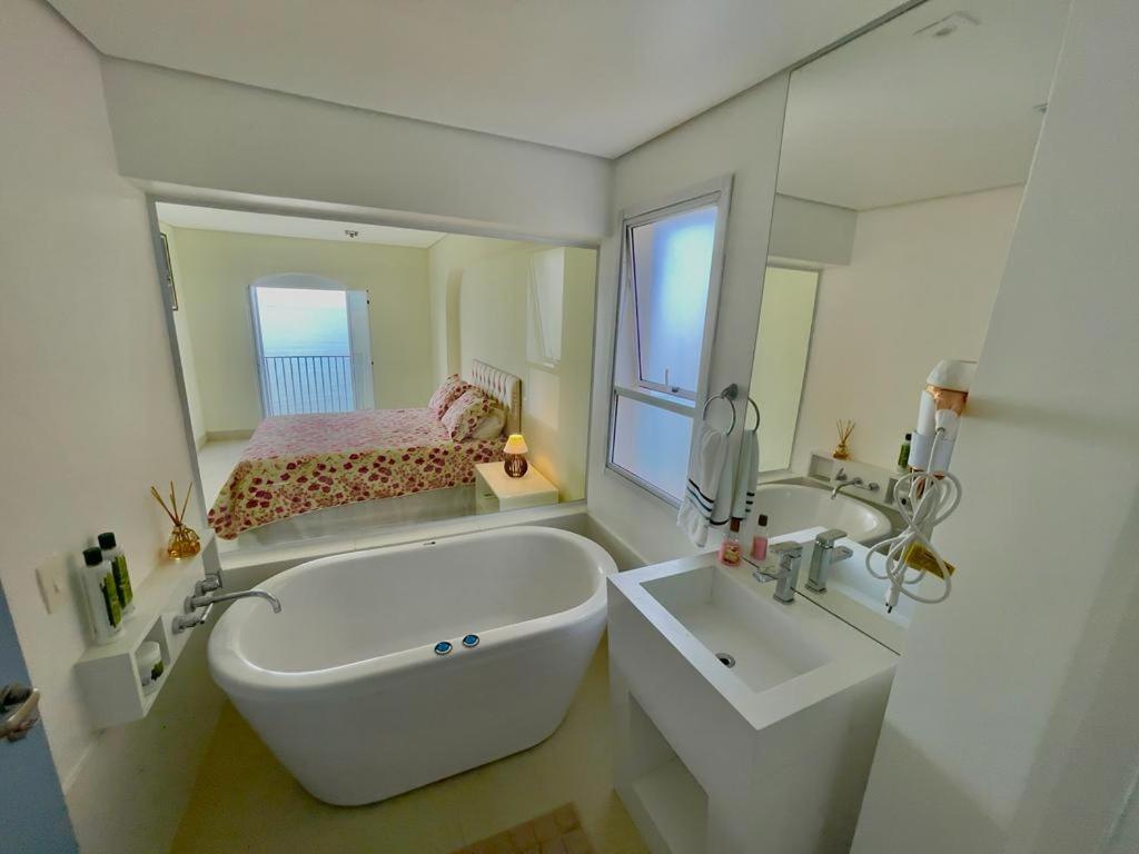 Apartamento Guaruja Morro Do Maluf De Frente Ao Mar! Kültér fotó